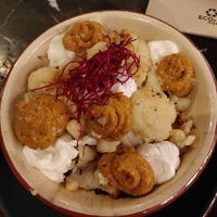 Cauliflower masala at Velada in Barcelona