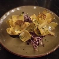 Artichoke flowers at Velada in Barcelona