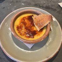 Creme brulée   at Velada in Barcelona