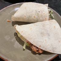 Pulled barbecue tacos  at Velada in Barcelona