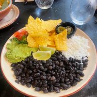 Guacamole bowl at Velada in Barcelona