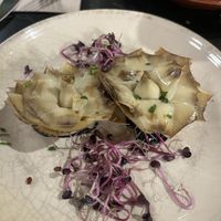 flores de alcachofa  at Velada in Barcelona