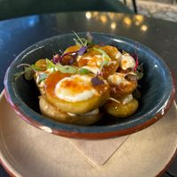 Patatas Bravas at Velada in Barcelona