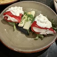 Peppers with Cream  at Velada in Barcelona