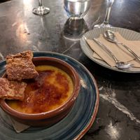 Creme Brulé at Velada in Barcelona