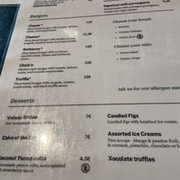 Dessert  at Velada in Barcelona