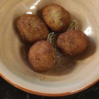 Mushroom Croquetas at Velada in Barcelona