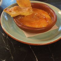 Crème Brulé at Velada in Barcelona