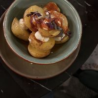 House bravas  at Velada in Barcelona