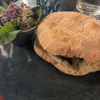 Truffle burger at Velada in Barcelona