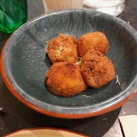 Croquettes at Velada in Barcelona