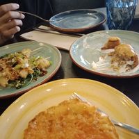 One piece of the Pan Con Tomate 🍞🍅 so simpel yet delicious! 😋 at Velada in Barcelona