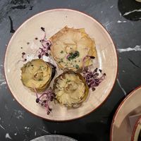 Artichoke hearts  at Velada in Barcelona