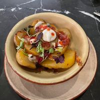 Patatas bravas  at Velada in Barcelona