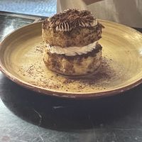 Tiramisu  at Velada in Barcelona