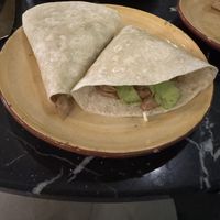 Pulled jackfruit tacos   at Velada in Barcelona