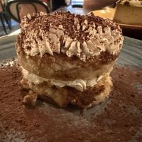 Tiramisu  at Velada in Barcelona