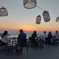 The view  at Five Senses in Santorini