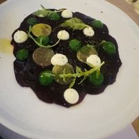 Best carpaccio   at Five Senses in Santorini