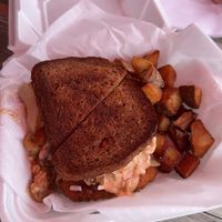 Vegan Ruben *Amazing!*  at Walt & Marie's Country Market & Cafe in Paw Paw