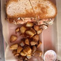 Vegan Ruben   at Walt & Marie's Country Market & Cafe in Paw Paw