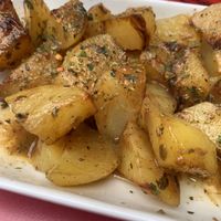 Patatas chimichurri   at El Celler De Martorell in Martorell