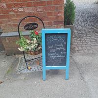 Few vegan options advertised at World Peace Cafe in Derby