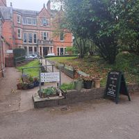 Book and gift shop at World Peace Cafe in Derby