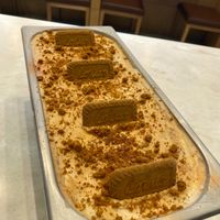 Vegan oat biscoff  at Minted Ice Cream in Glasgow