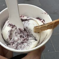3 GBP for one serving  at Minted Ice Cream in Glasgow