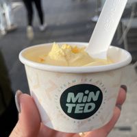 mango  at Minted Ice Cream in Glasgow