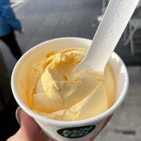 mango  at Minted Ice Cream in Glasgow
