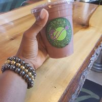 Banana, kale, strawberries, acai, and coconut water at Wadada Healthy Market & Juice Bar  in Atlanta