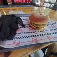 Quinoa burger at Burger Guy in Nicosia