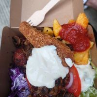 All in box at Vitrine Imbiss in Innsbruck