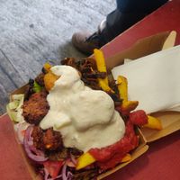 Everything box at Vitrine Imbiss in Innsbruck