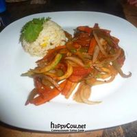 Bless Fajitas (Tortilla's not Shown) at Bless in Tulum