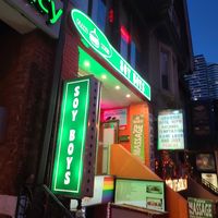 Outside at Soy Boys in Toronto