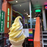 Twist Soft Serve  at Soy Boys in Toronto
