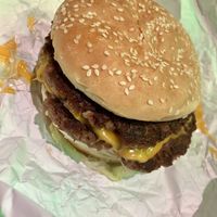 Double cheeze  at Soy Boys in Toronto