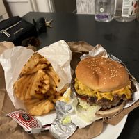 late night burg  at Soy Boys in Toronto
