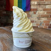  Vanilla & Pineapple Twist Soft Serve at Soy Boys in Toronto