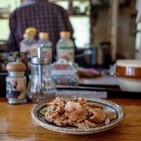 Grilled vege meat at Yakuzenshokudo Chabuzen in Tokyo