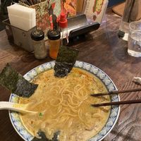 Curry ramen dinner special  at Yakuzenshokudo Chabuzen in Tokyo