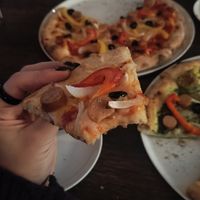 Cheesy goodness at Pizza Cucinova in Tokyo