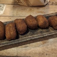 Turnip croquettas at Fogar do Santiso in Santiago De Compostela