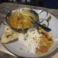 Vegan curry  at Wae Molas Cafe in 