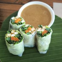 Gado gado rolls at Wae Molas Cafe in 