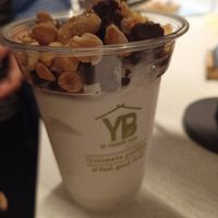 Brownies hazelnuts medium at YB (Yoghurt Barn) by Autogrill Belgium in Brussels
