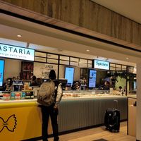 3 stores in 1 (only YB has vegan food) at YB (Yoghurt Barn) by Autogrill Belgium in Brussels